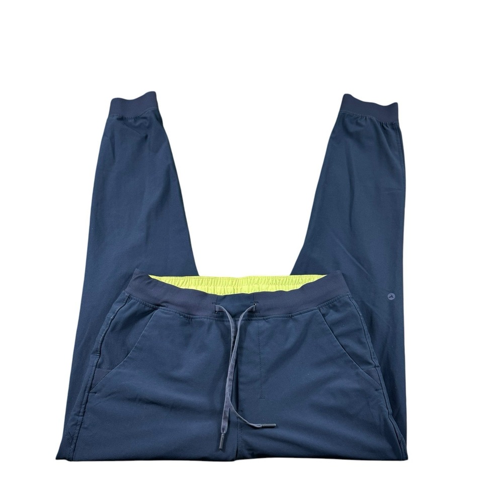 Birddogs Blue Performance Mens Jogger Pants Size Large Activewear Gym Workout